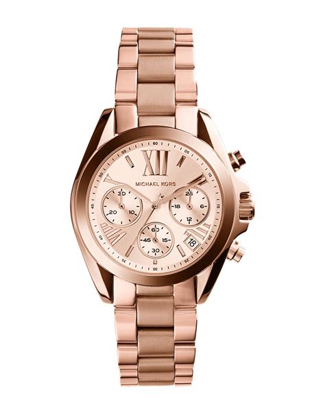 michael kors copper tone watch